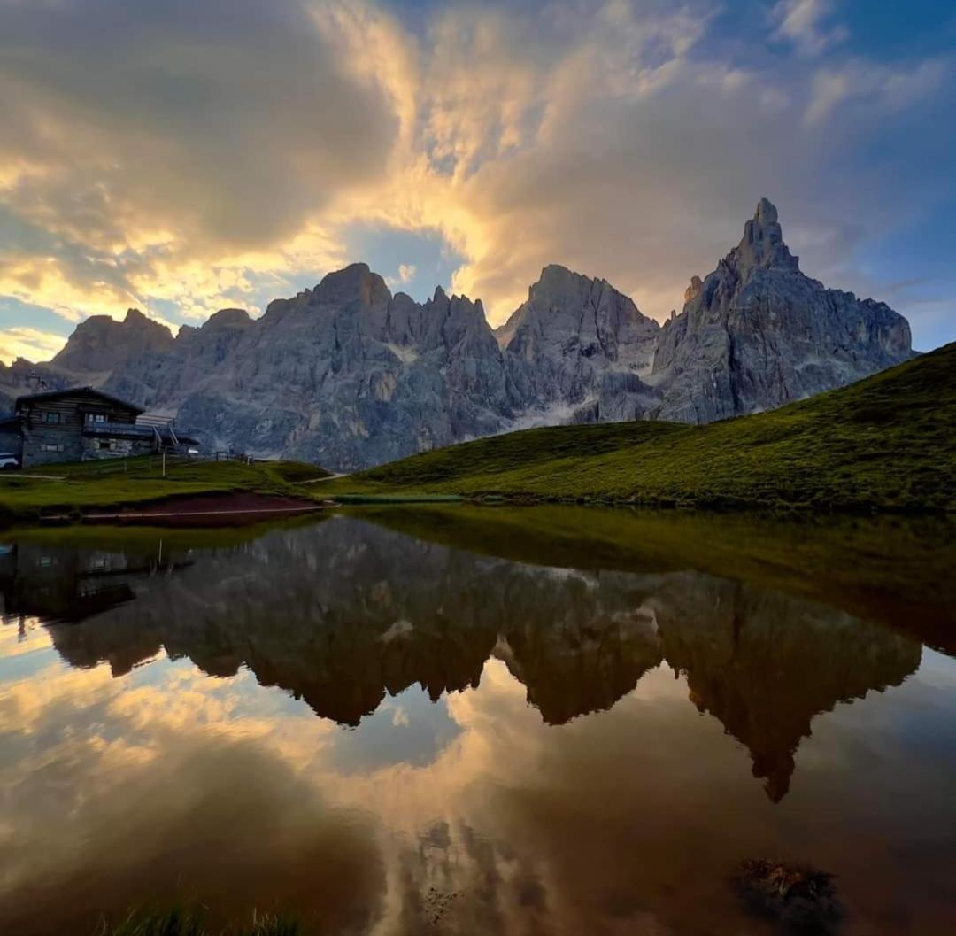Baita Pra Petina Pale Di San Martino Siror Kültér fotó
